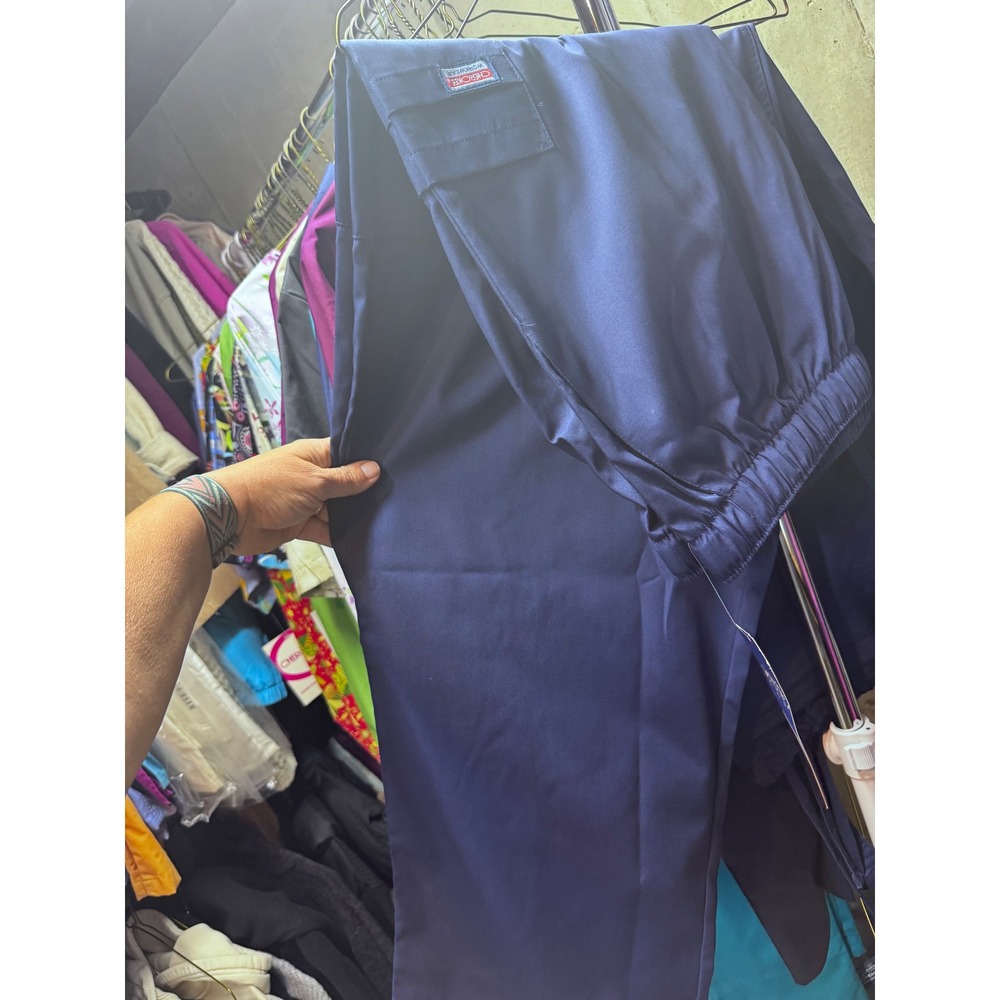 Cherokee Workwear Mens Traditional 4000 Scrub Pants Navy Blue 4XL NWT